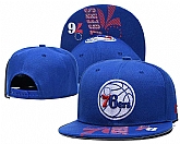76ers Team Logo Blue Adjustable Hat GS,baseball caps,new era cap wholesale,wholesale hats